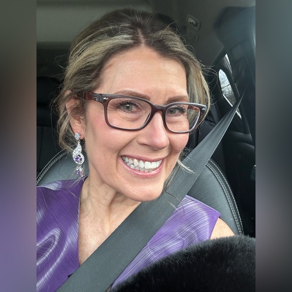 Victoria Beckham elegant purple cocktail dress Size 6 fits like a Size 4 - Picture 11 of 16